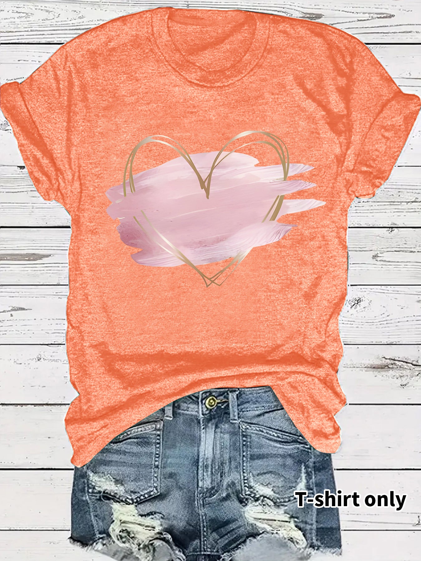 Watercolor Love Short Sleeve