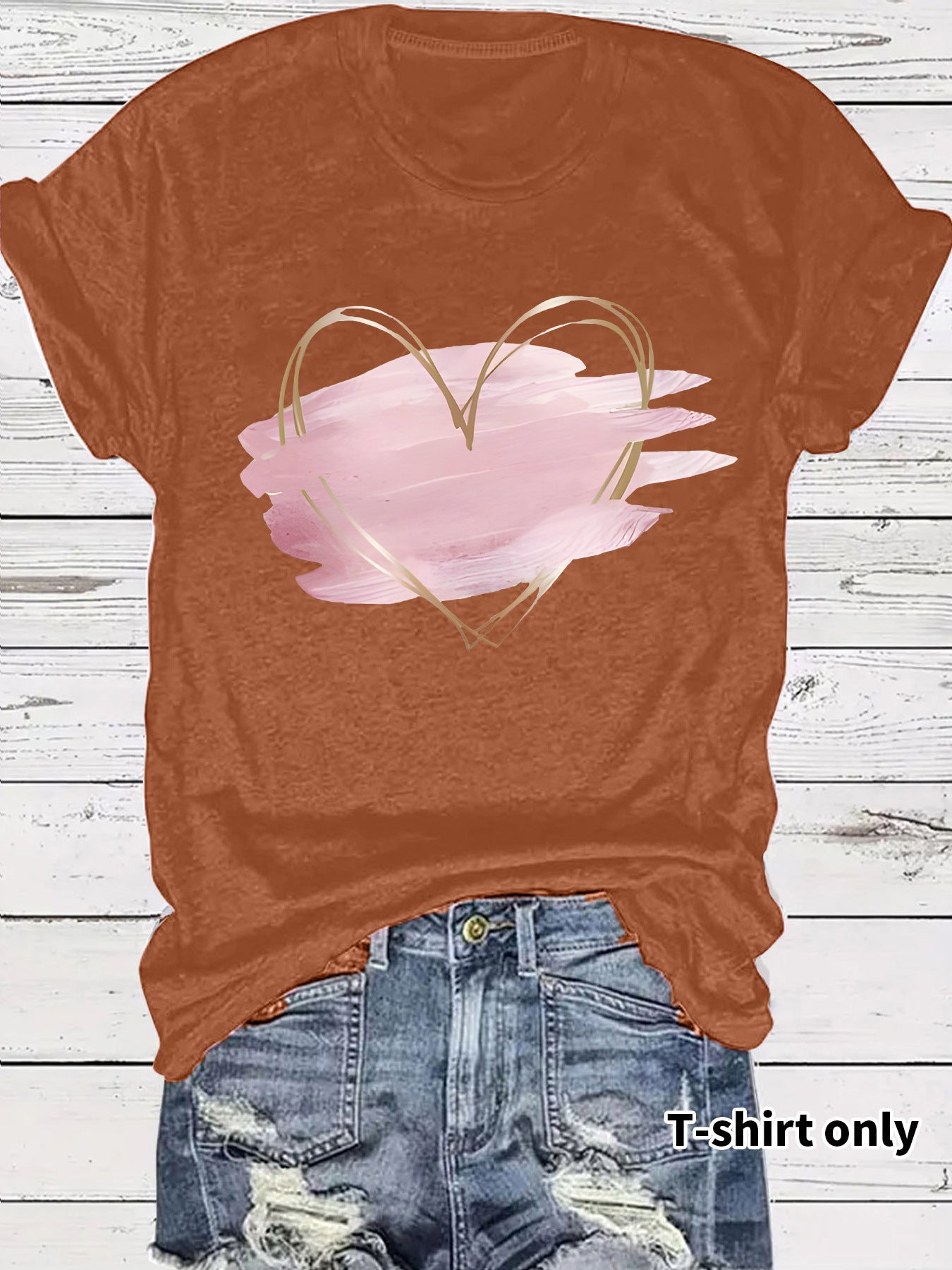 Watercolor Love Short Sleeve